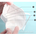 5-laags niet-geweven stof medisch beschermend gezichtsmasker
